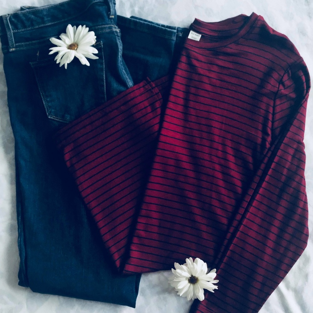 Luxe 3/4 Sleeve Soft Striped Tunic